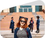Students walking on campus
